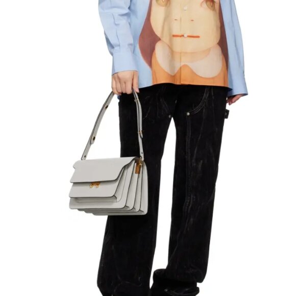 BNWT–Slightly Imperfect [ Marni Medium Trunk Shoulder Bag ✨](#186) - Picture 1 of 15